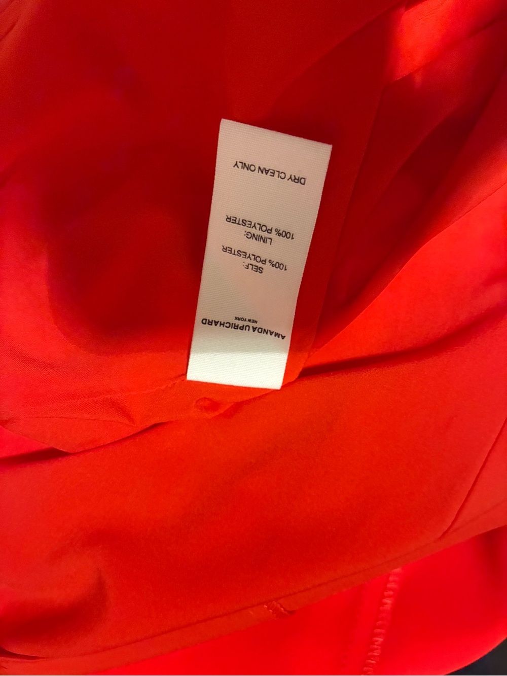 Amanda Uprichard x Revolve Sabine Mini Dress in Crimson - Picture 5 of 5